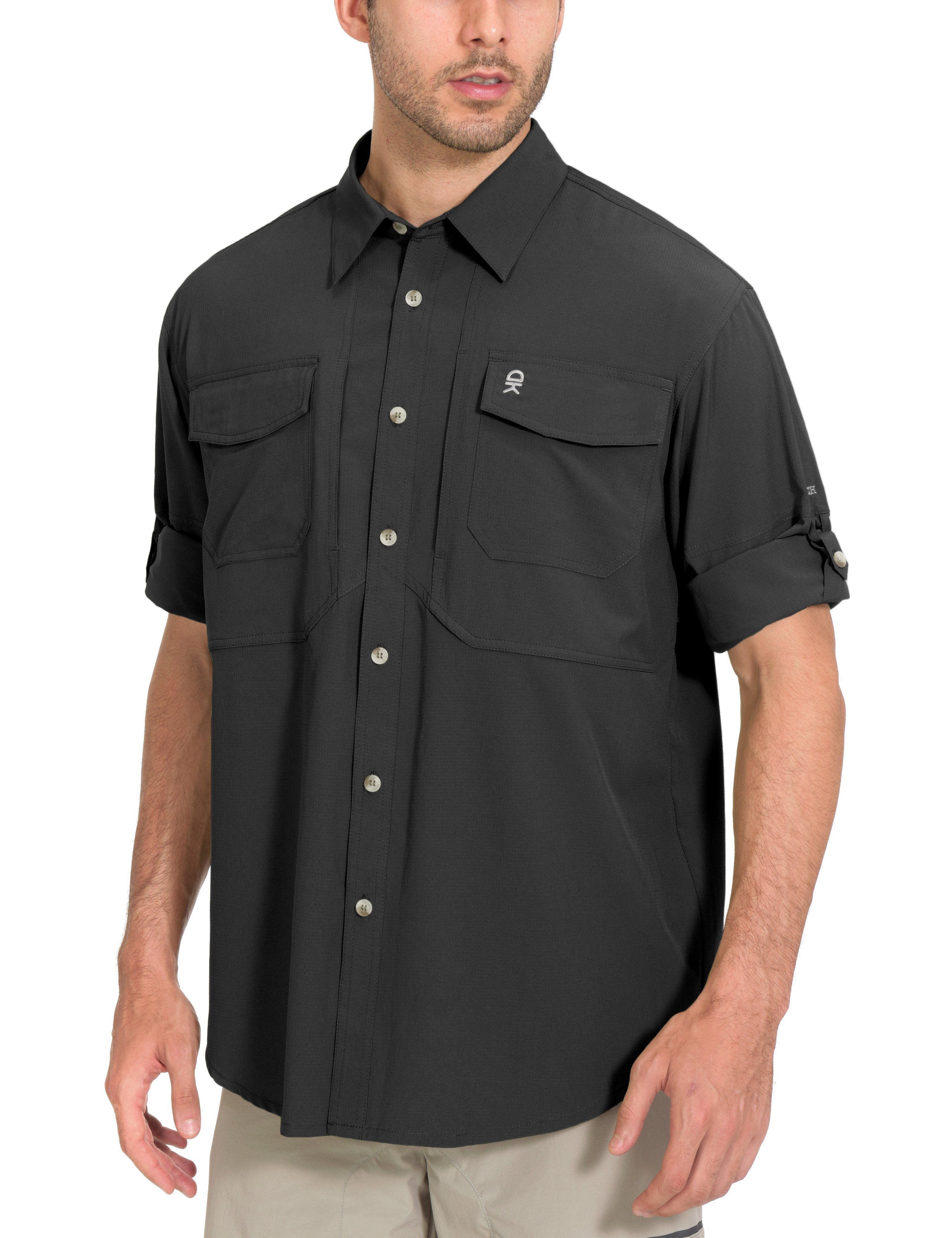 Men's UV Protection UPF 50 Long Sleeve Shirts – Little Donkey Andy