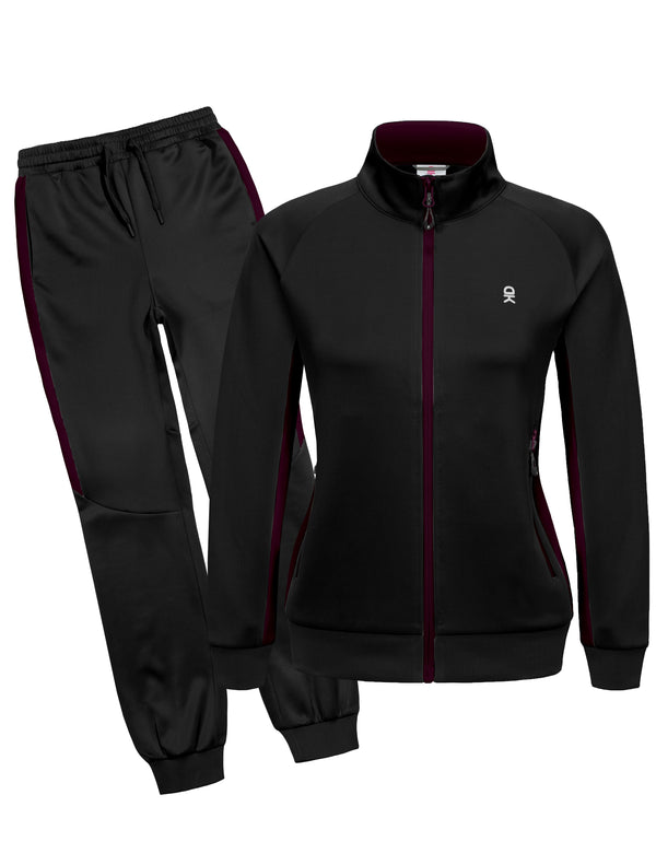 Quick Dry Sweatsuits for Girls, Durable Stretch Girls Tracksuit for Outdoor MP-US-DK