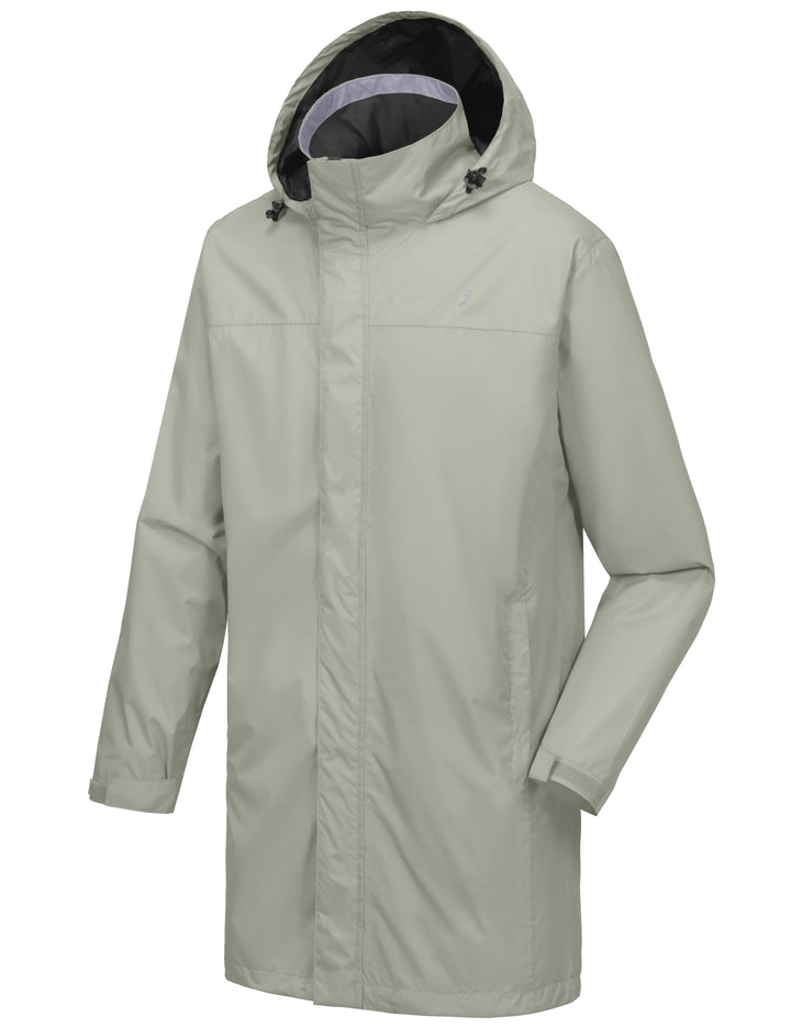 Men's Waterproof Rain Jacket Outdoor for Hiking,Golf,Travel YZF US-DK