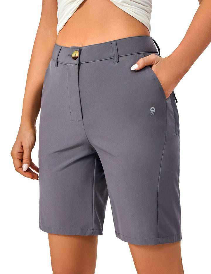 Women's quick-drying, water-repellent, outdoor travel, hiking shorts, MP-US-DK