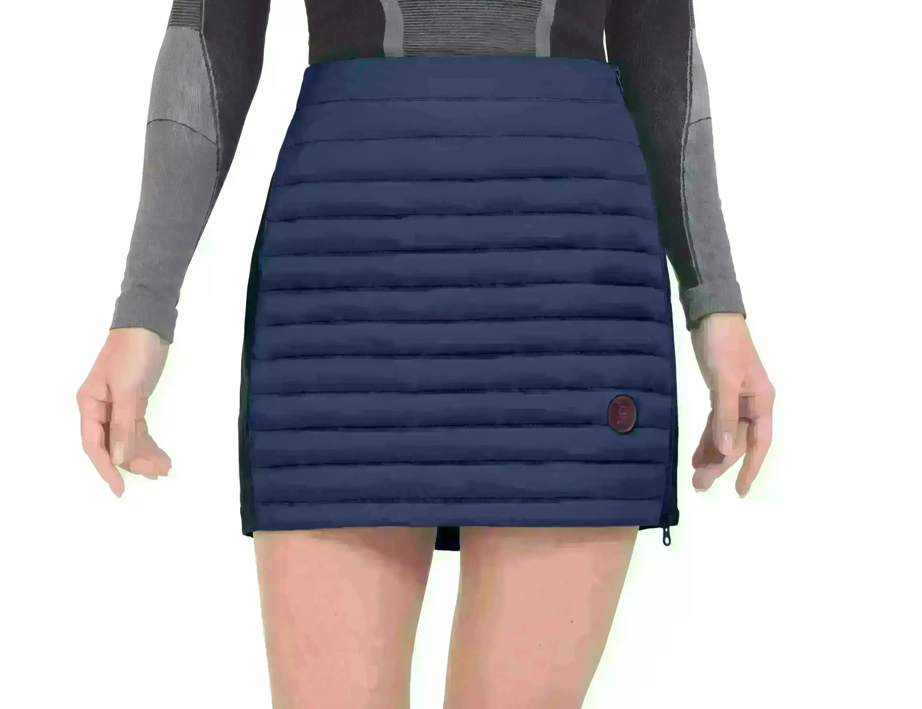 Women s Lightweight Puffer Sport Quilted Running Skirt Little Donkey Andy