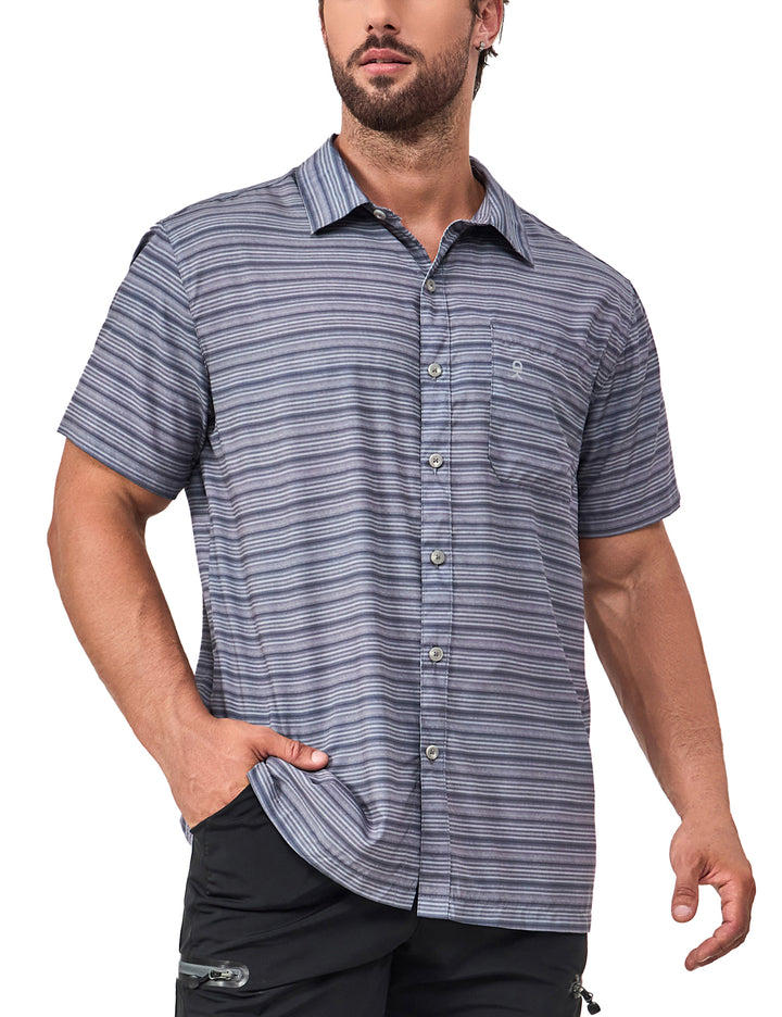 Men's Quick Dry Breathable Shirt for Golf Hiking UPF 50 MP-US-DK