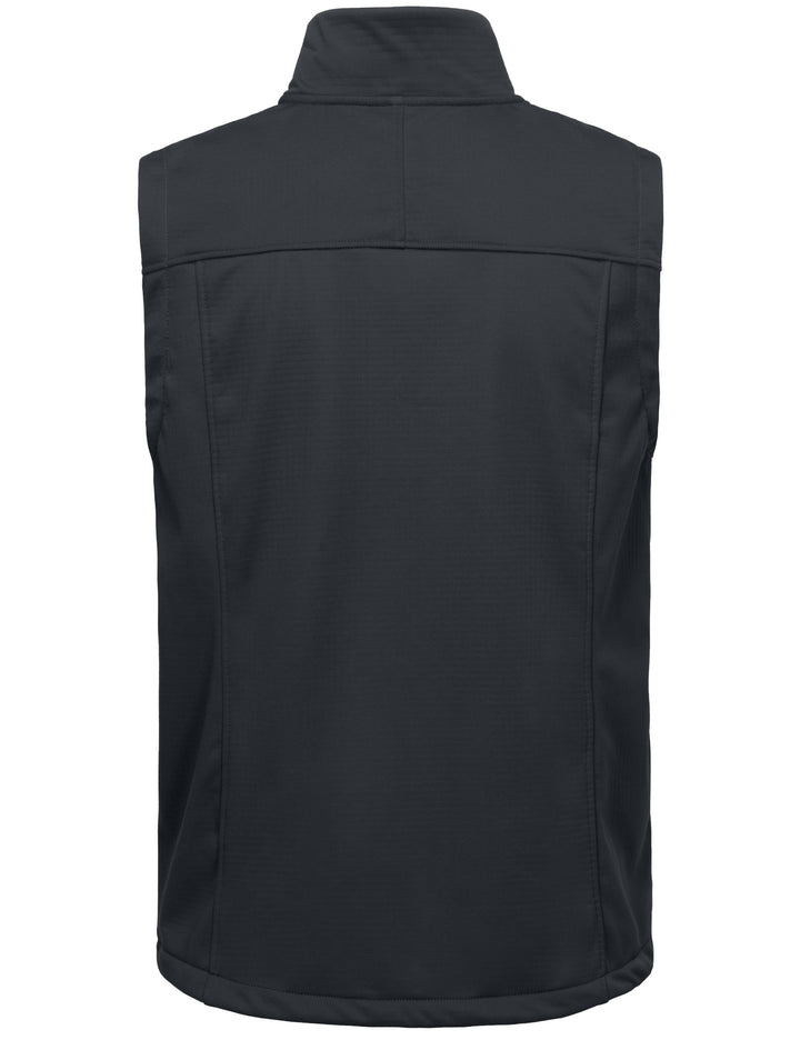 Men's Lightweight Fleece Lined Outdoor Windproof Sleeveless Jackets Vests MP-US-DK