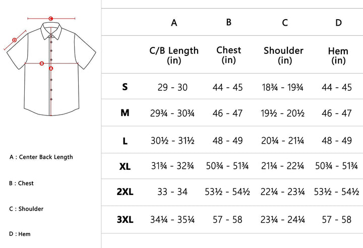 Men's Lightweight Quick Dry UPF50 Short Sleeve Shirts MP-US-DK