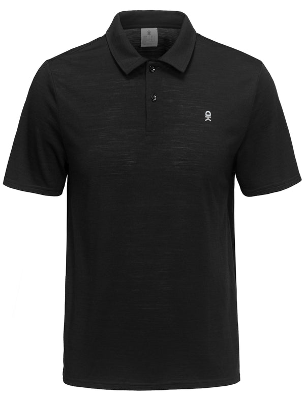 Men's Moisture Wicking, Quick-Dry Performance Polo Shirts Golf Shirts MP-US-DK