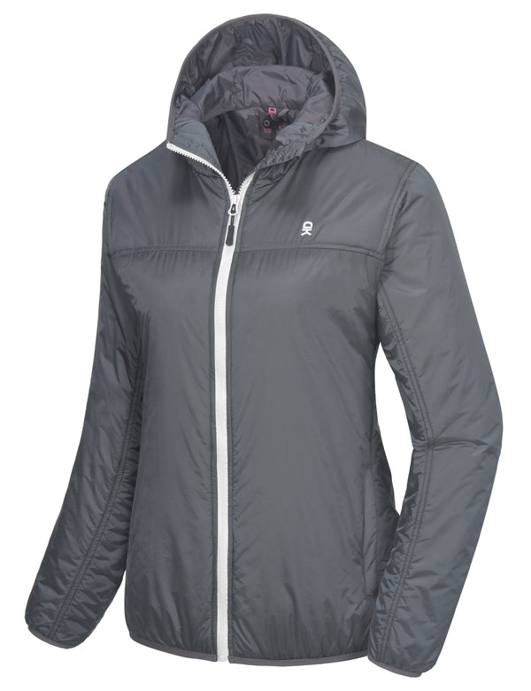 Women's Lightweight Packable Windproof Insulation Running Jacket MP US-DK