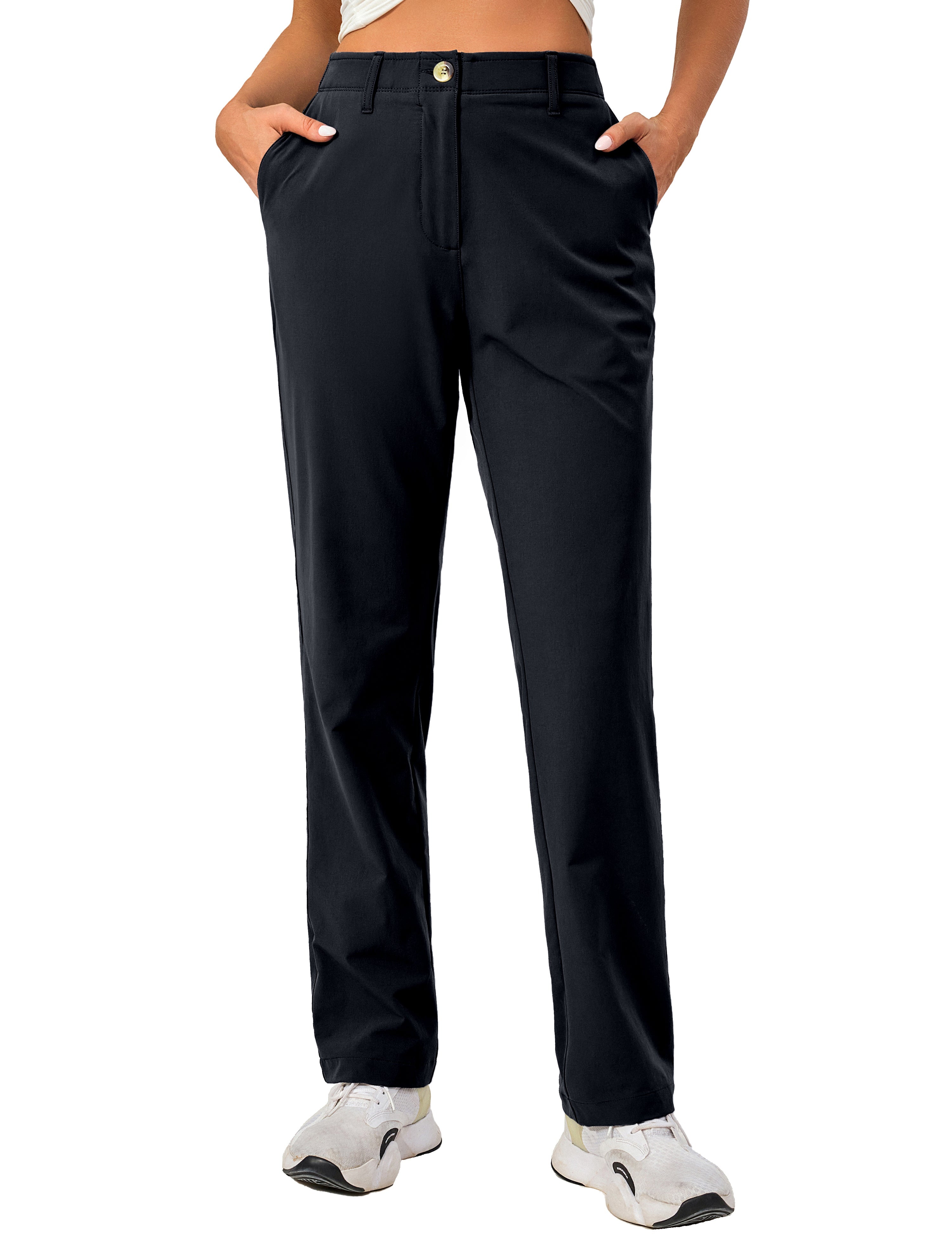 Women's Golf Pants Stretch Lightweight Business Casual