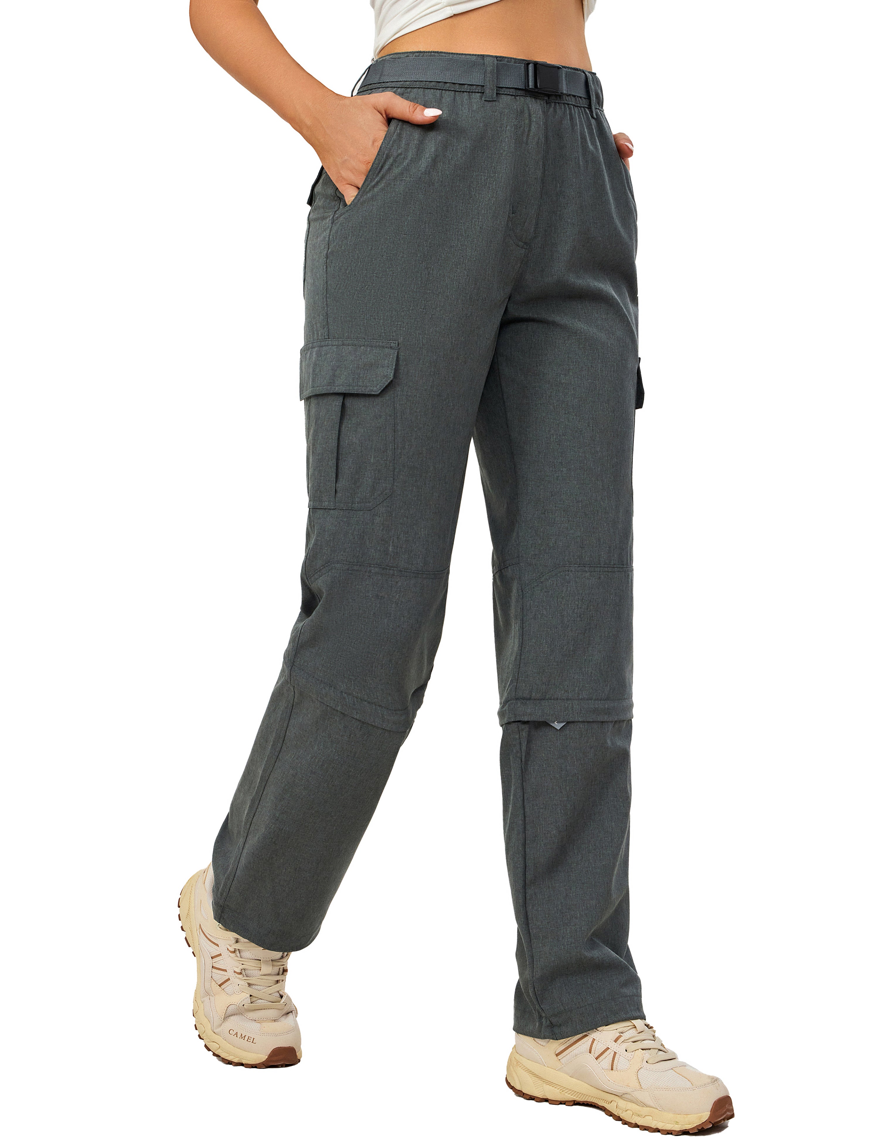 Women's Quick Dry Lightweight Zip-Off Convertible Cargo Pants