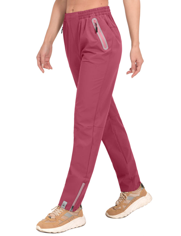 Women's UPF 50+ Stretch PantsTrekking Zipper Pockets Mineral MP-US-DK