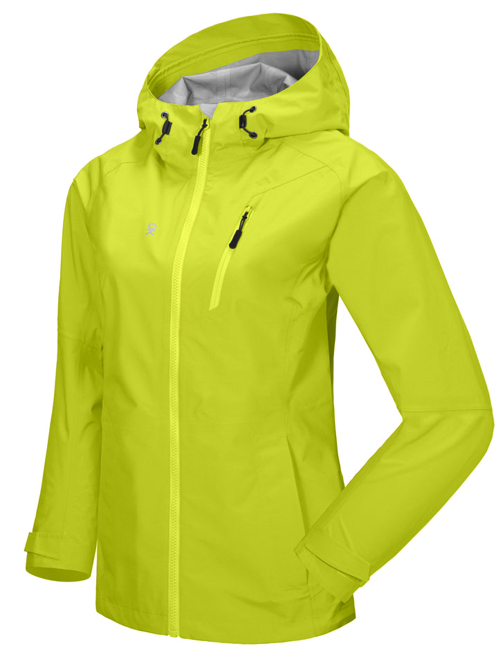 Women's Lightweight Waterproof Hiking Rain Jacket YZF US-DK