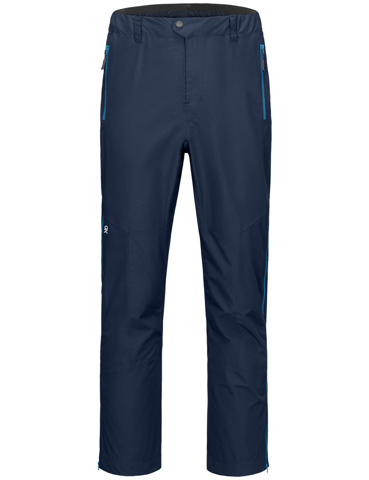 Men's Waterproof Windproof Rain Pants Lightweight Outdoor Overpants MP-US-DK