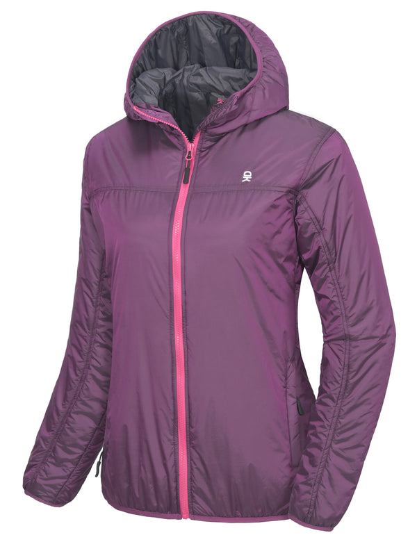 Women's Lightweight Packable Windproof Insulation Running Jacket MP US-DK