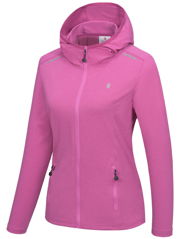 Women's Lightweight Running Hoodie Athletic Jacket MP-US-DK