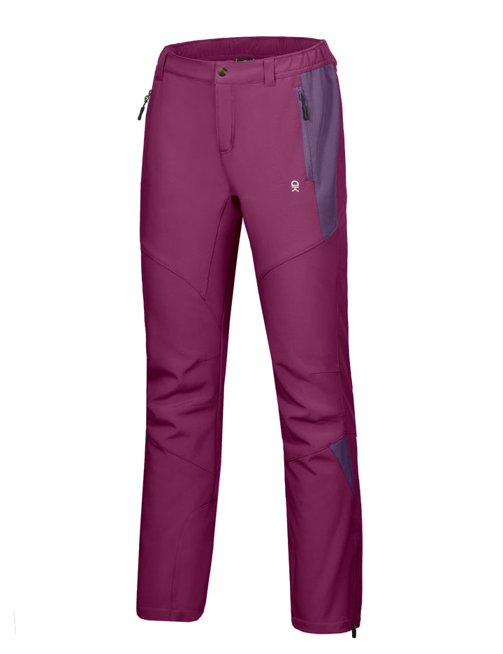 Women's Fleece Lined Hiking Ski Pants YZF US-DK