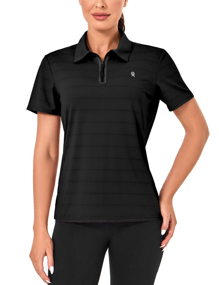 Women's Ultra-Breathable UPF 50 Golf Polo Shirts MP-US-DK
