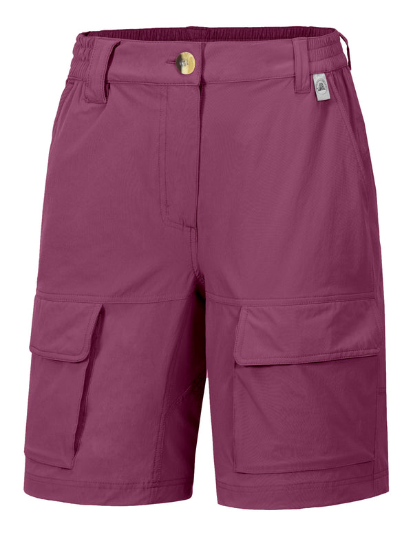 Womens Hiking Shorts, Quick Dry Cargo Shorts Women for Golf Travel MP-US-DK