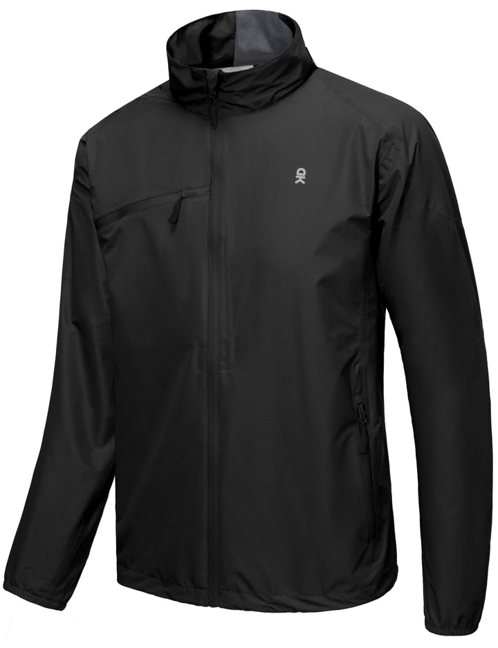 Men's Lightweight Jacket Windproof Waterproof Outdoor Running Coat MP-US-DK