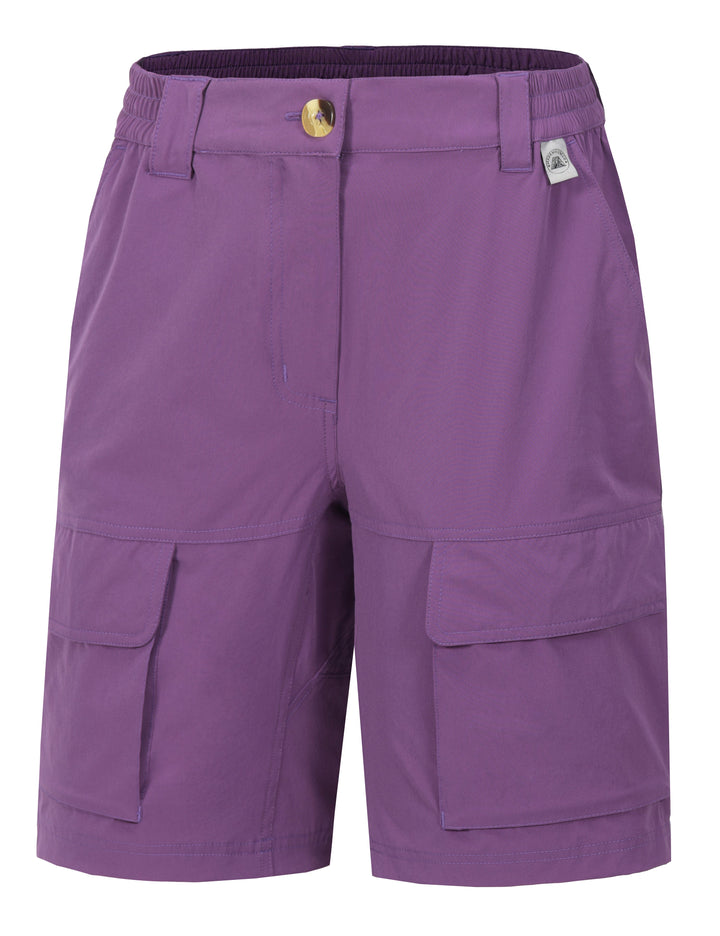 Womens Hiking Shorts, Quick Dry Cargo Shorts Women for Golf Travel MP-US-DK