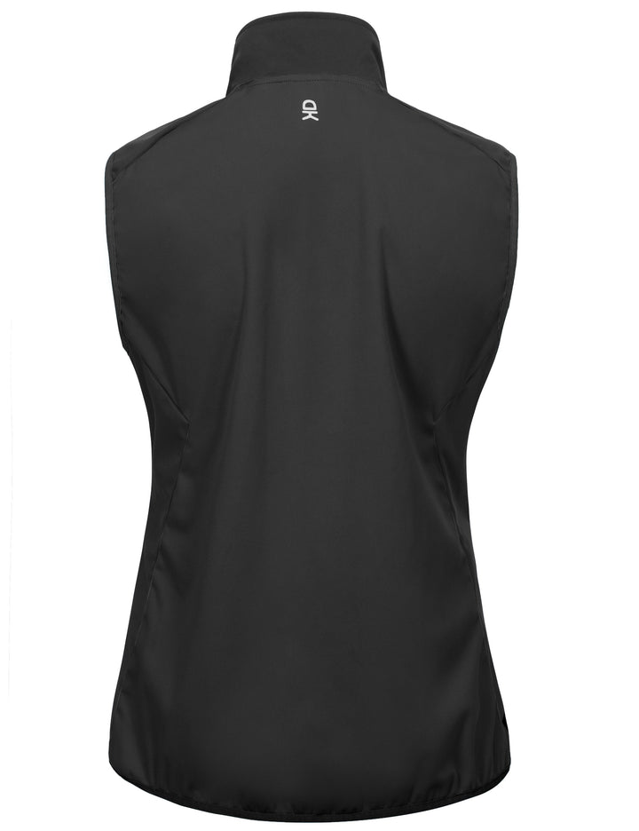 Women's Golf Vest, Windproof Softshell Sleeveless Jacket for Running Hiking MP-US-DK