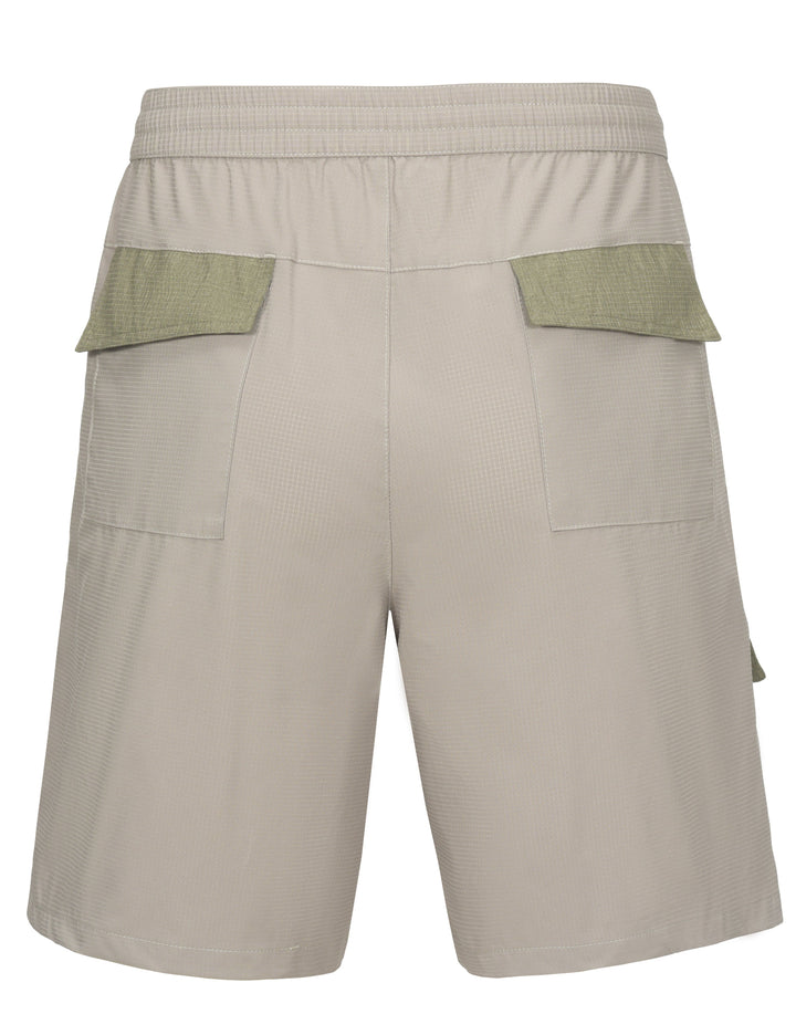 Men's Hiking Cargo Shorts Quick Dry Lightweight Stretch Shorts for Golf Fishing MP-US-DK