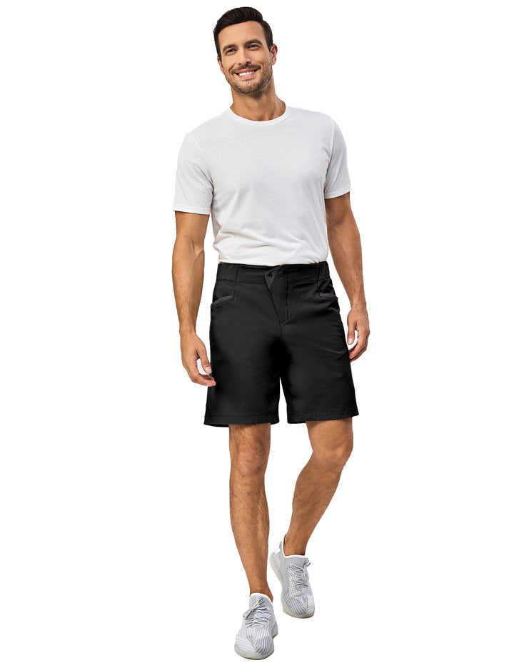 mens dress shorts 9 inch inseam Amazon.com: SIX ISLANDS Men's Golf Hybrid Shorts 9 Inch Inseam with Pockets Quick Dry Stretch Flat Front Casual Work Dress Shorts for MenBlack,XS : Clothing, Shoes & Jewelry
