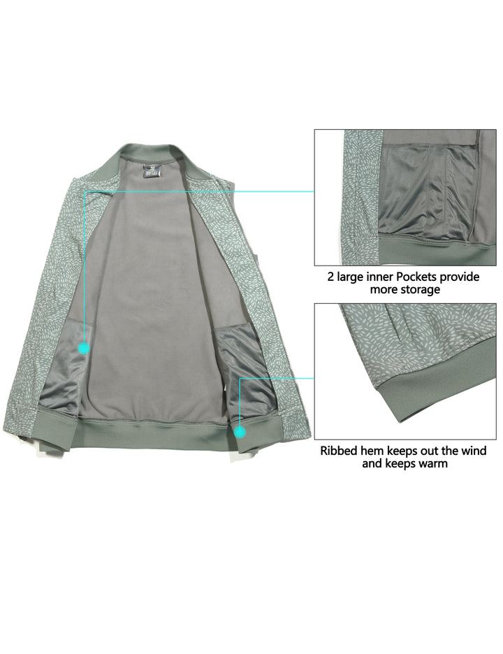 Men's Casual Lightweight Softshell Fleece Lined Golf  Vest MP US-DK