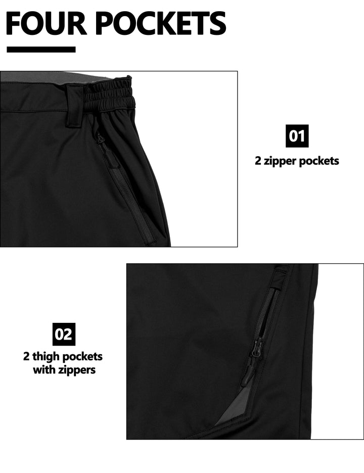 Women's Hiking Cargo Joggers Quick Dry Pants for Athletic Casual Workout MP-US-DK