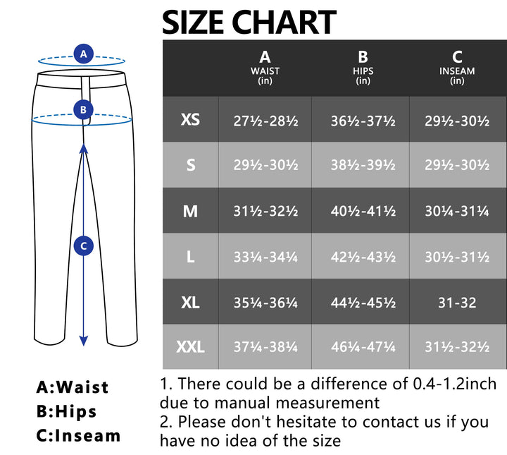 Women's Golf Pants Stretch Quick Dry Lightweight t   Casual Slacks with Pockets MP US-DK