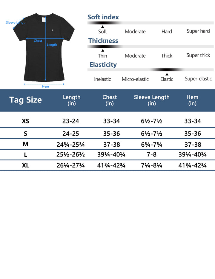 Women's Short Sleeve Quick Dry T-Shirt MP US-DK