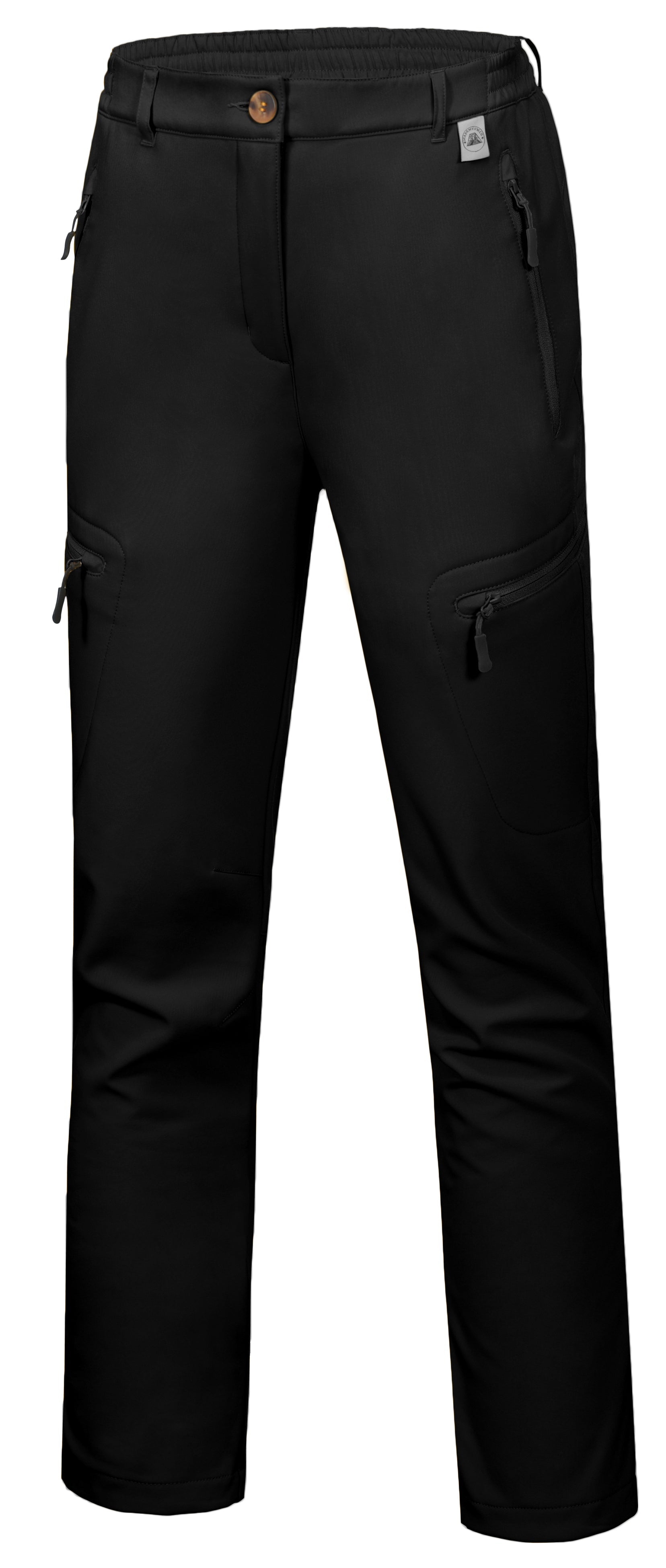 Women s Softshell Fleece Lined Cargo Pants Tactical Trousers for