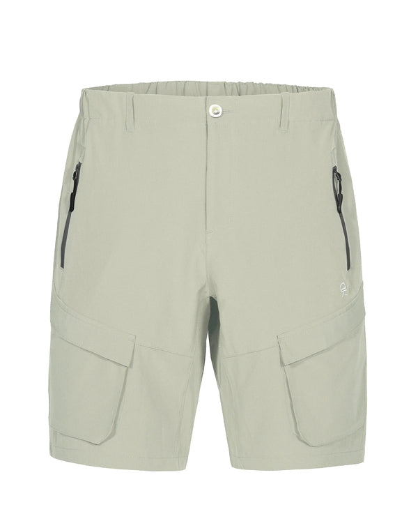 Men's Stretch Quick Dry Cargo Shorts for Hiking, Camping, Travel YZF US-DK
