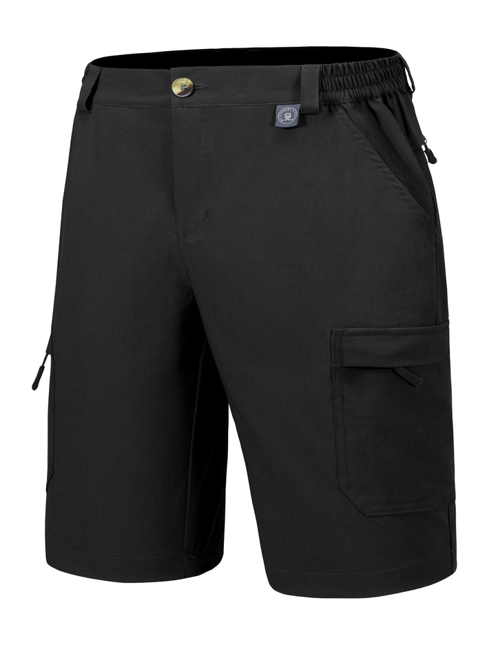 Men's 10 Inch UPF 50 Stretch Cargo Shorts YZF US-DK