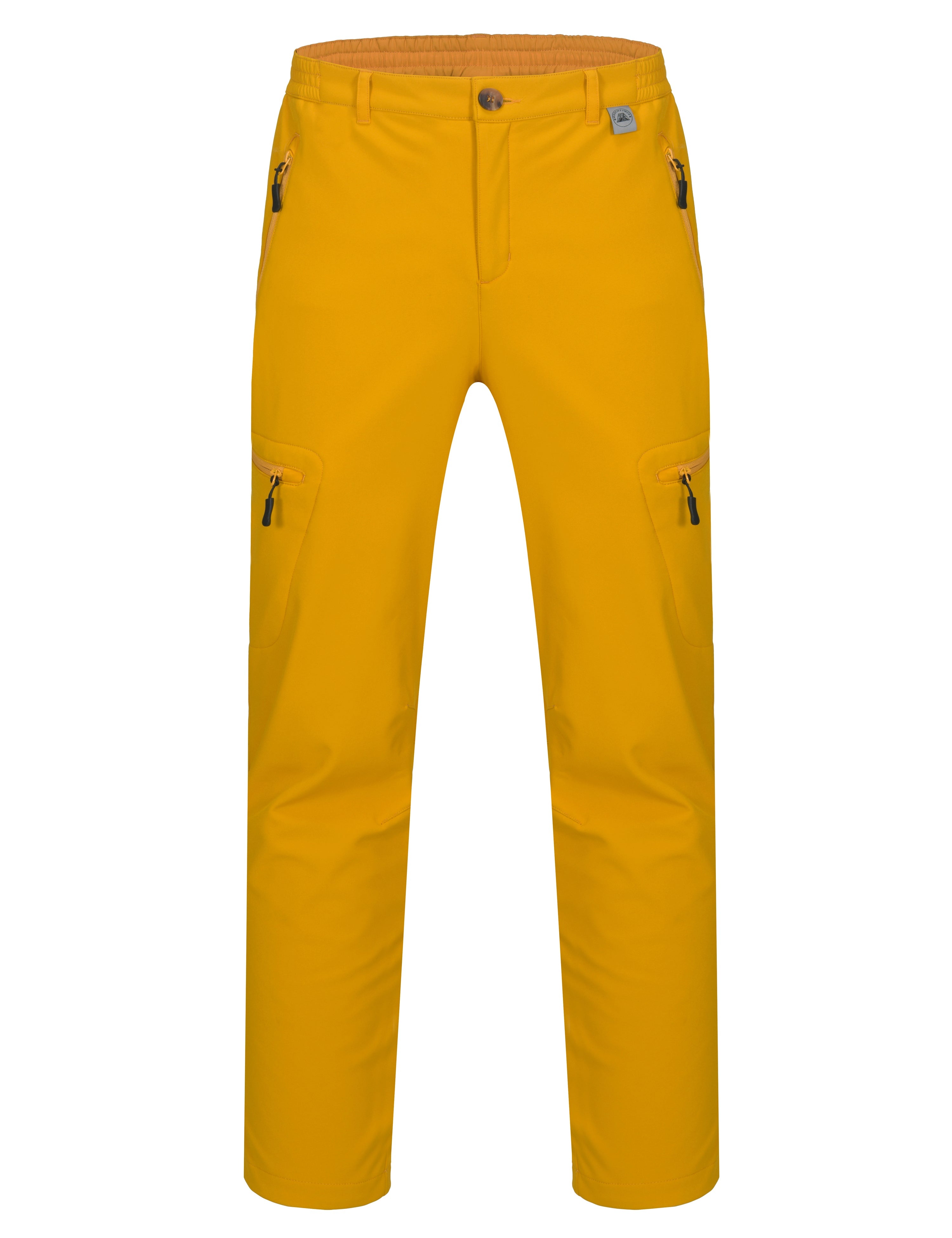 mens fleece lined insulated softshell snow hiking pants mp1340 mp us mp cs yellow s 619650
