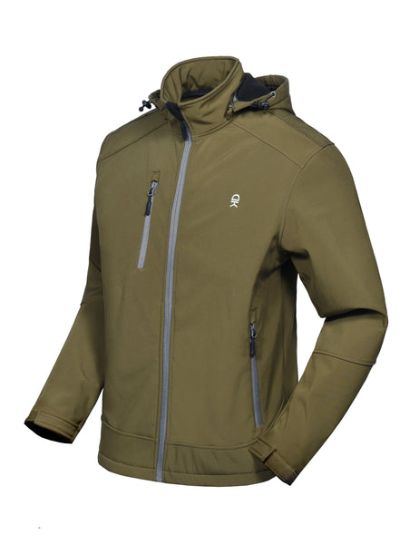 Men's Fleece Lined Softshell Jacket – Little Donkey Andy