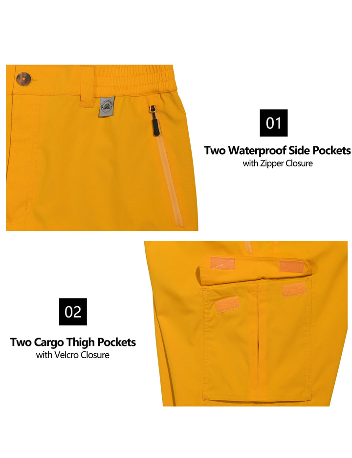 Men's Lightweight Breathable Waterproof Hiking Rain Pants MP US-MP-CS