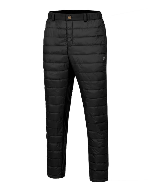 Men's Lightweight Puffy Ski Insulation Down Pants MP US-DK