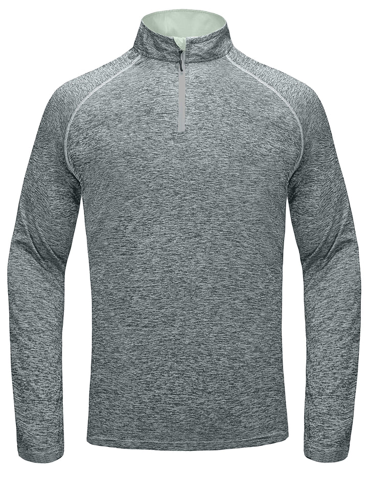 Men's Long Sleeve Quick Dry Lightweight Running Golf T-Shirt Top YZF US-DK