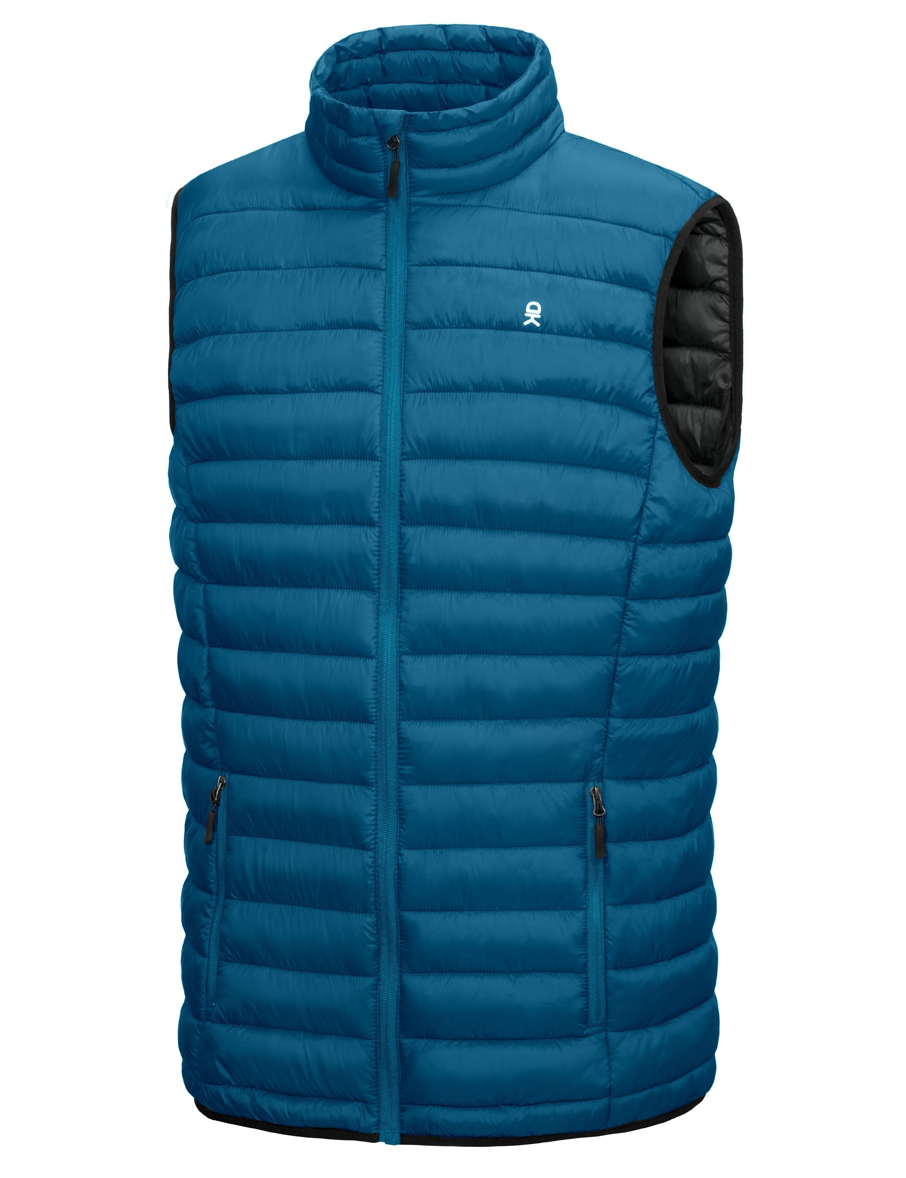 Mens thin hot sale puffer vest