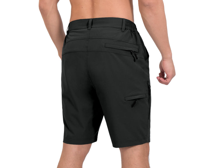 Men's Mountain Bike Shorts with Detachable 3D Padded Shorts YZF US-DK