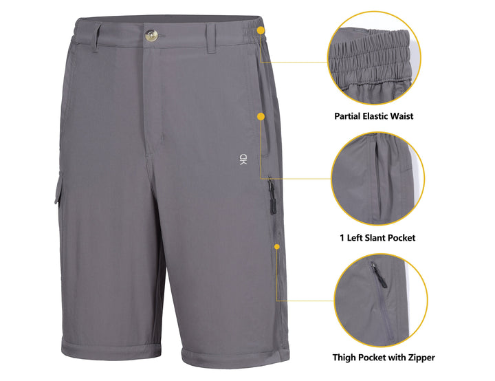 Men's Stretch Convertible Hiking Pants YZF US-DK