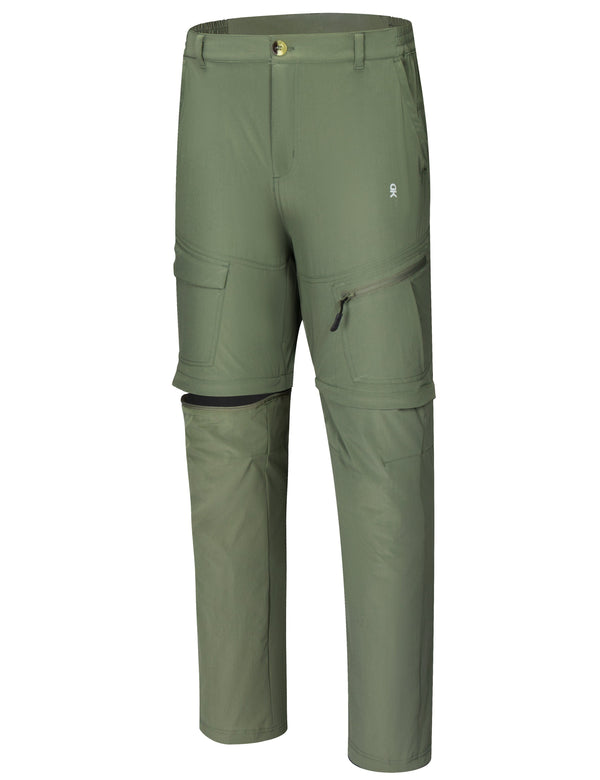 Men's Stretch UV Protection Convertible Hiking Pants YZF US-DK