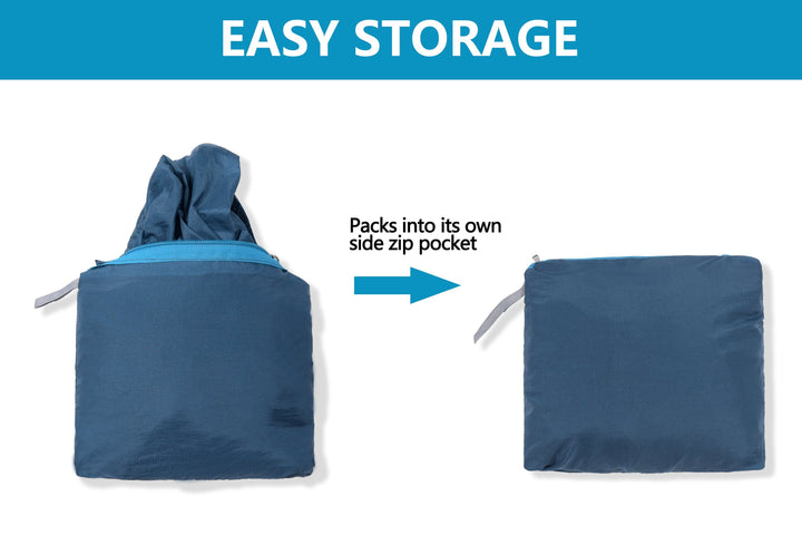 Men's UPF 50 Sun Protection Packable Lightweight Hoodie Jacket YZF US-DK