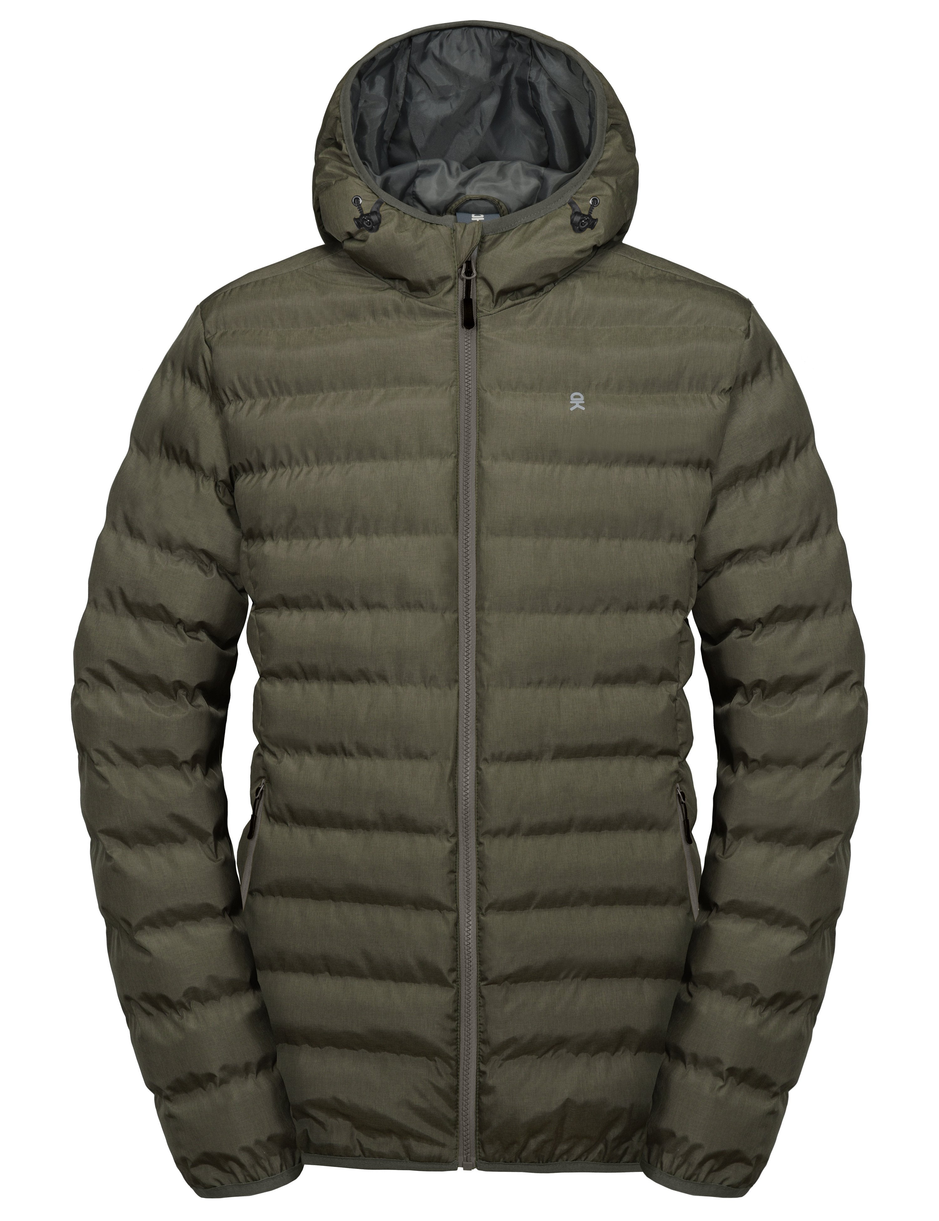 Waterproof hooded shop puffer jacket