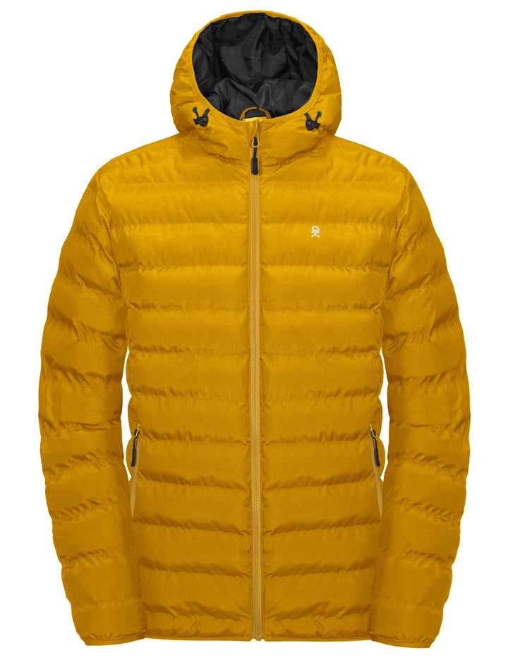 Men's Warm Waterproof Hooded Puffer Jacket YZF US-DK