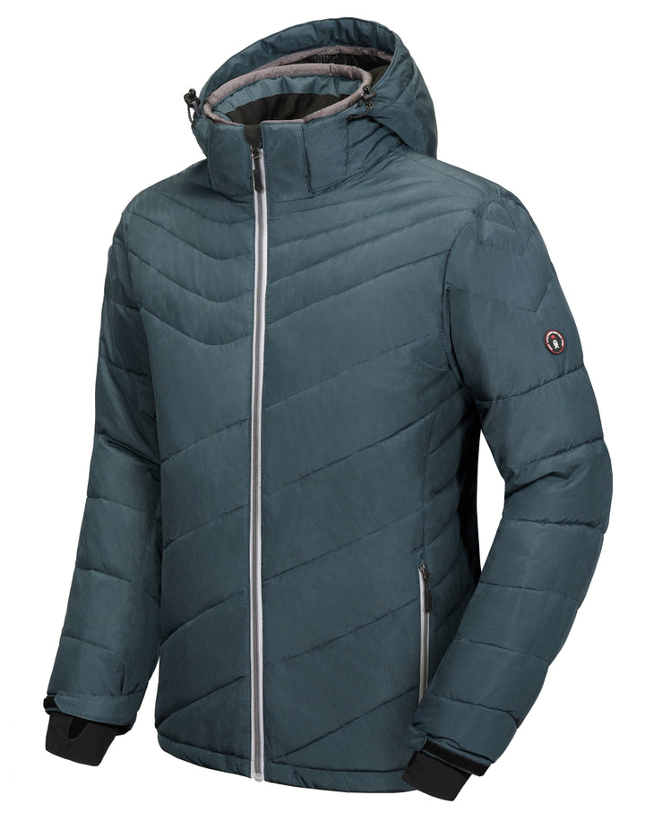 Men's Warm Windproof Ski Insulated Jacket YZF US-DK-CS