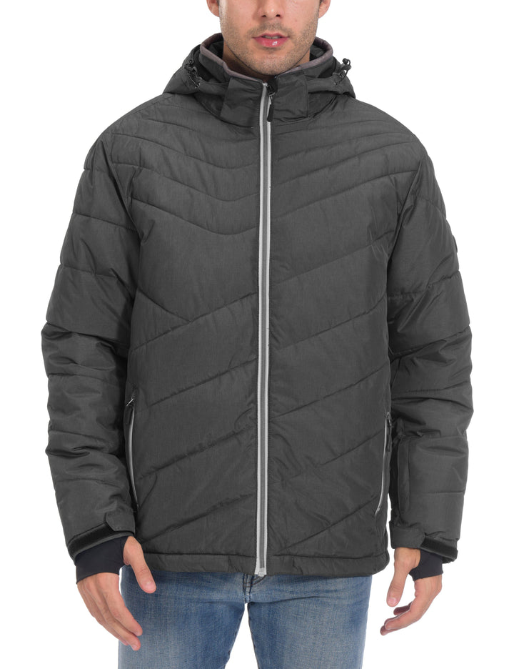 Men's Warm Windproof Ski Insulated Jacket YZF US-DK-CS