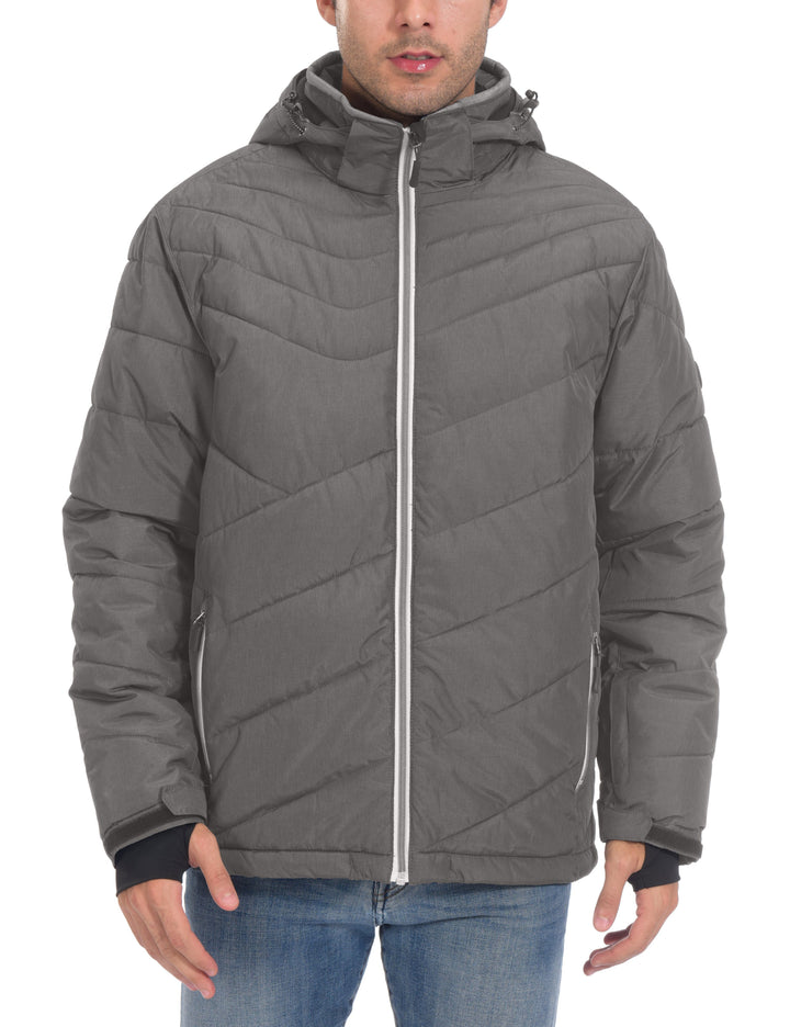 Men's Warm Windproof Ski Insulated Jacket YZF US-DK-CS