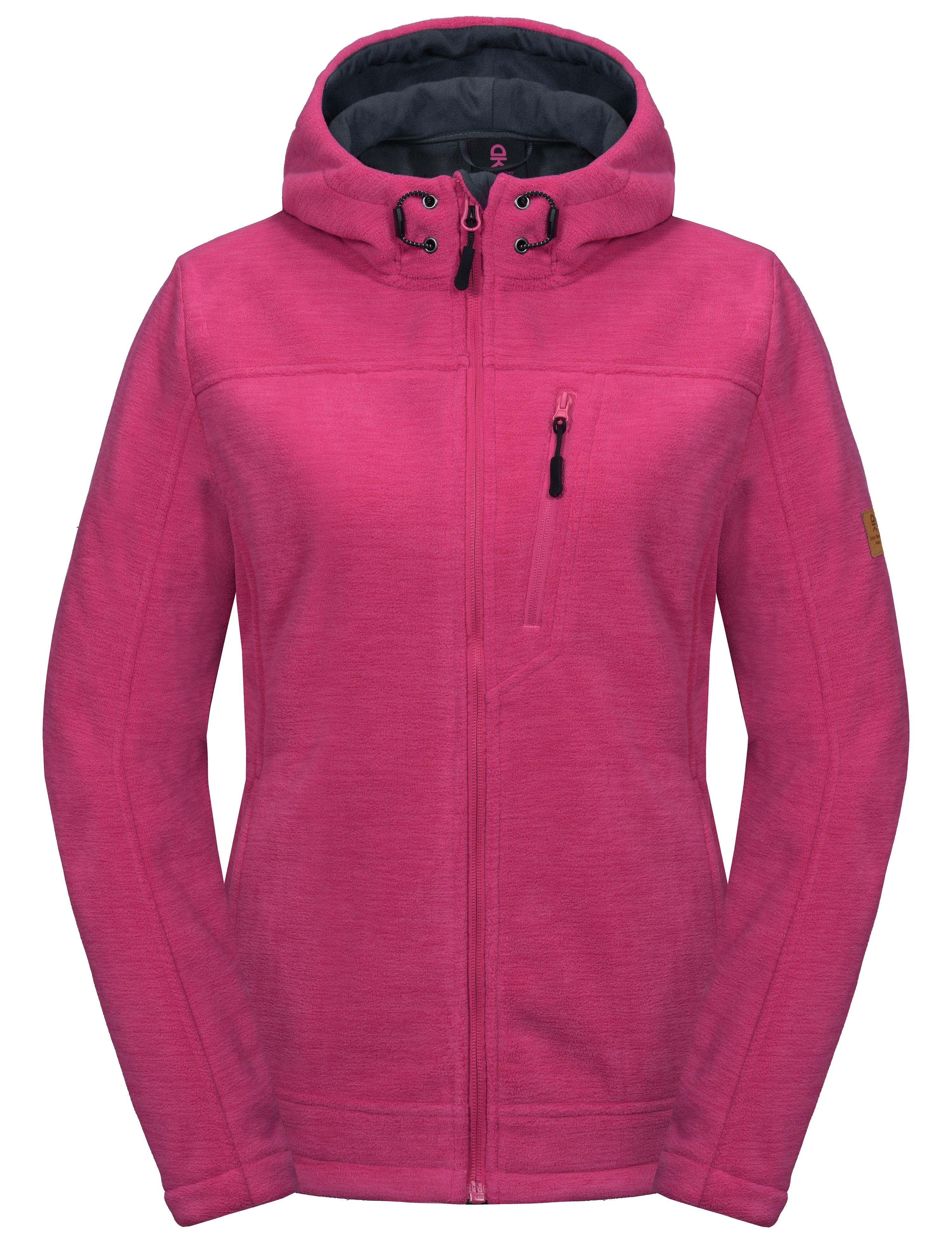 Women's Hooded Polar Fleece Hiking Jackets – Little Donkey Andy