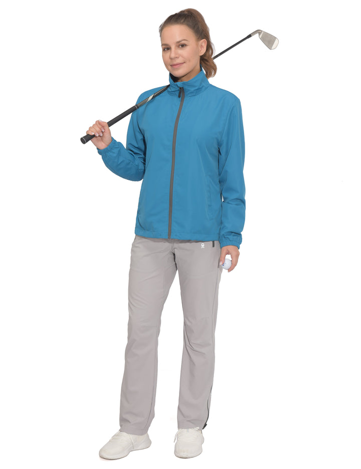 Women's Breathable UPF50+ Golf Jacket with Hood YZF US-DK