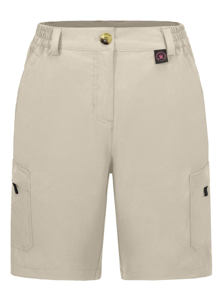 Women's 10 Inches Quick Dry Golf Cargo Shorts YZF US-DK